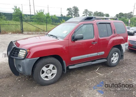 2005 Nissan Xterra S из США, поврежденный, VIN 5N1AN08W35C647024